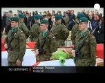 Pologne: retour du corps des victimes