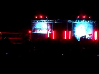 WWE Strasbourg '10 Chris Masters & Hornswoggle