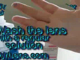 How ro clean your contact lenses