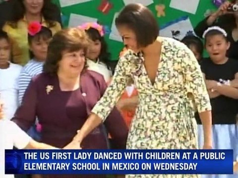 'Yes we can,' Michelle Obama tells young in Mexico