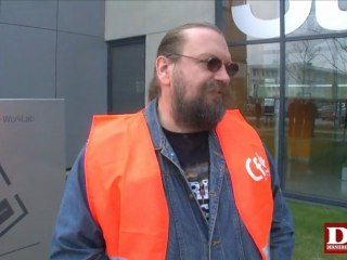 Steelcase : Manifestation contre les licenciements