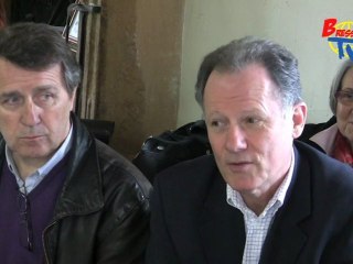 le président d' Emmaüs France en visite à Servas