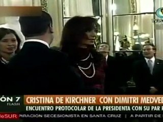 Firma de acuerdos entre Rusia y Argentina