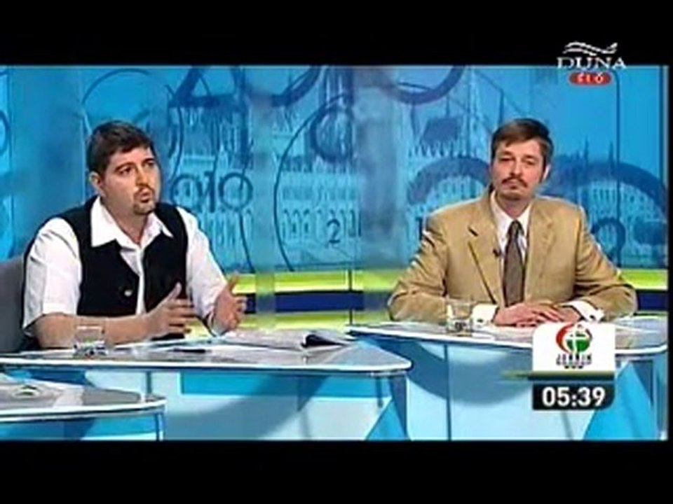 Szegedi Csanád - 2010. március 28, Duna TV - Heti Hírmondó 1