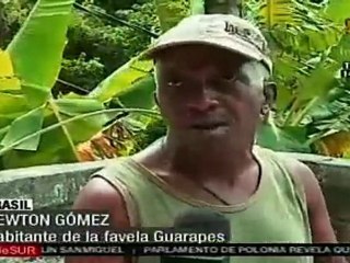 Monumento del Cristo redentor fue afectado por las lluvias