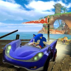 Sonic & SEGA All-Stars Racing Test