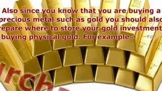 How To Start In Gold Bullion Investments