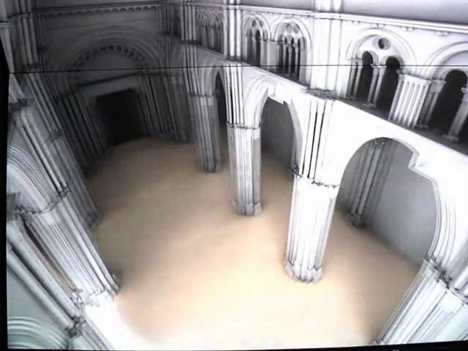 Salle d'immersion virtuelle du projet Gunzo