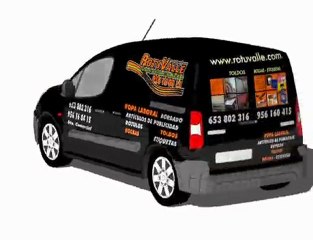 ROTUVALLE PRESENTACION ROTULACION VEHICULOS 3D