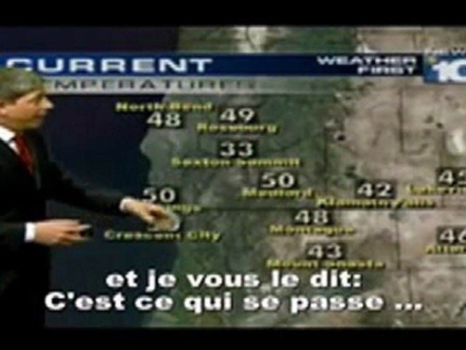 INFO : Presentateur meteo denonce les epandages aeriens