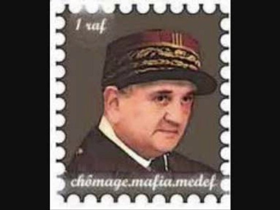 Chants et Danses du medef Raffarin nous voilà