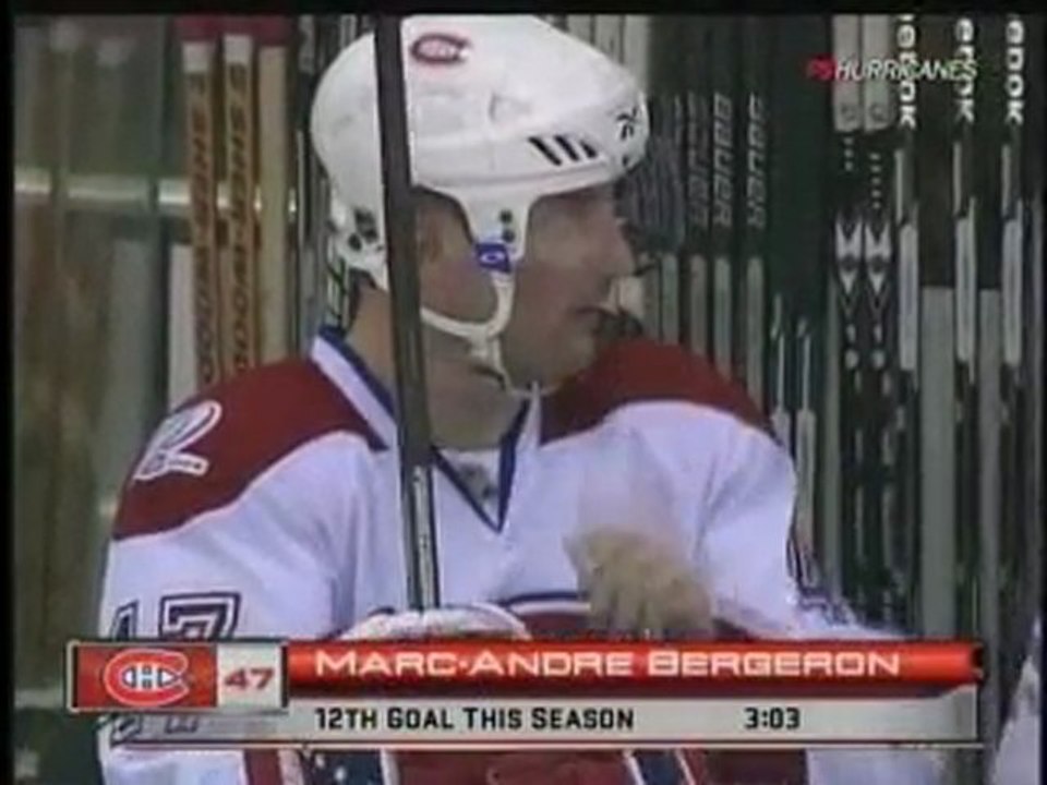 Hurricanes - Canadiens Highlights (4/8/10)