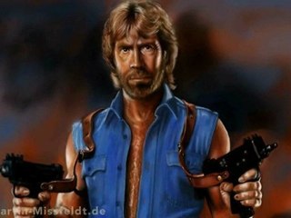 Chuck NORRIS - Digital painting by Martin Missfeldt