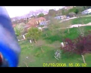 Le tour du camping en helico