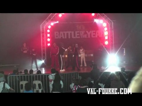 1er avertissement JUNIOR - BATTLE OF THE YEAR