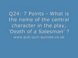 Free Pub Quiz Questions - Quiz Night Questions