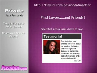 Passion Dating Offer