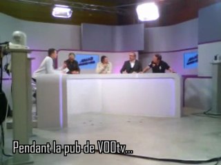 L'équipe de Camping 2 invitée sur VOOtv... pendant la pub