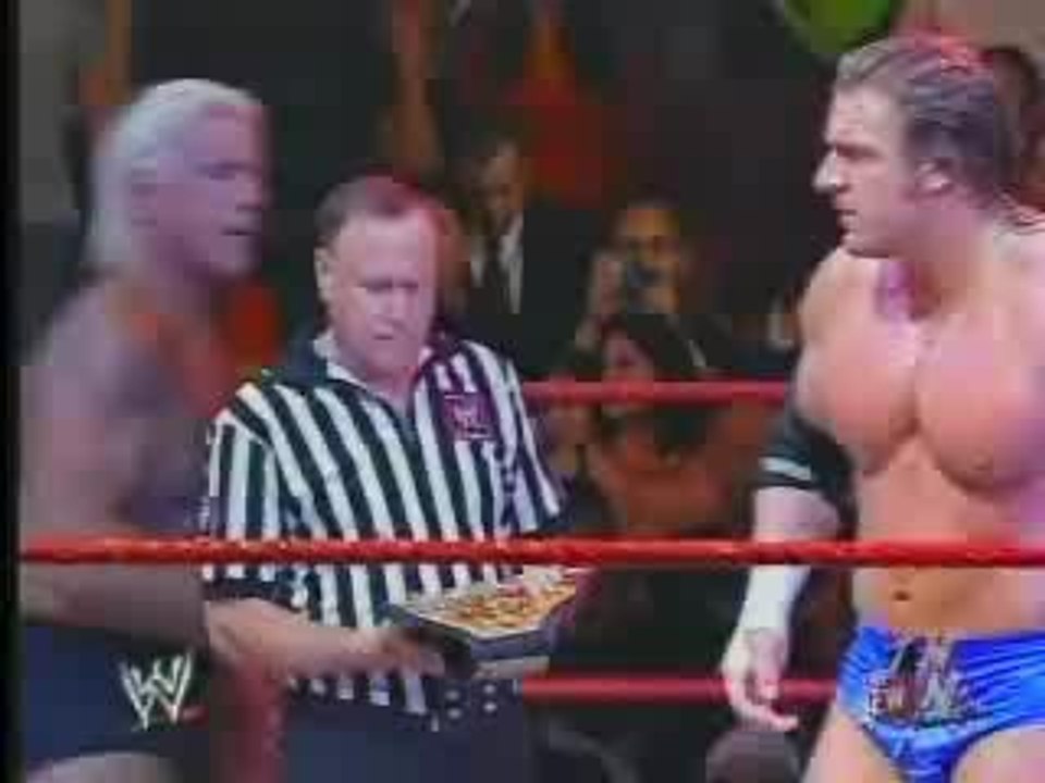 WWE - Triple H vs Kane - Kane Mask Off