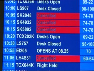 UK planes grounded for second day