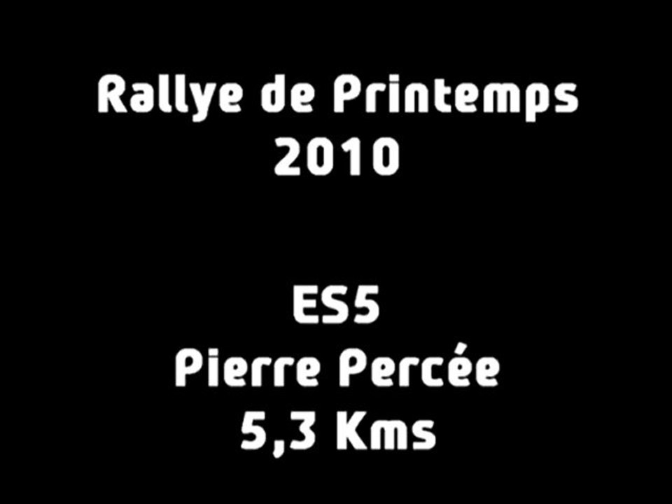 ES5 Rallye de Printemps 2010