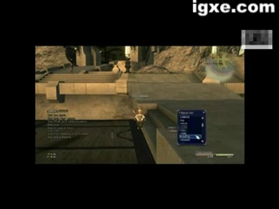 Final Fantasy 14 face demo video