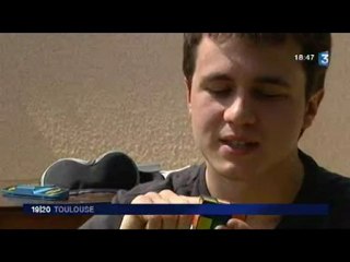 Simboubou passe sur FR3 Toulouse.