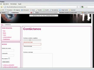Problema  al crear contactos en Joomla