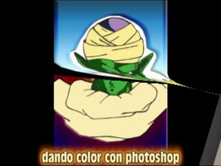 Picoro pintado con photoshop - dragon ball z
