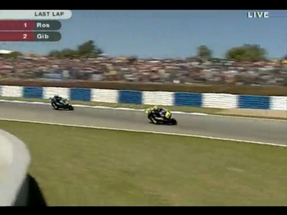 Valentino Rossi vs Sete Giibernau à Jerez