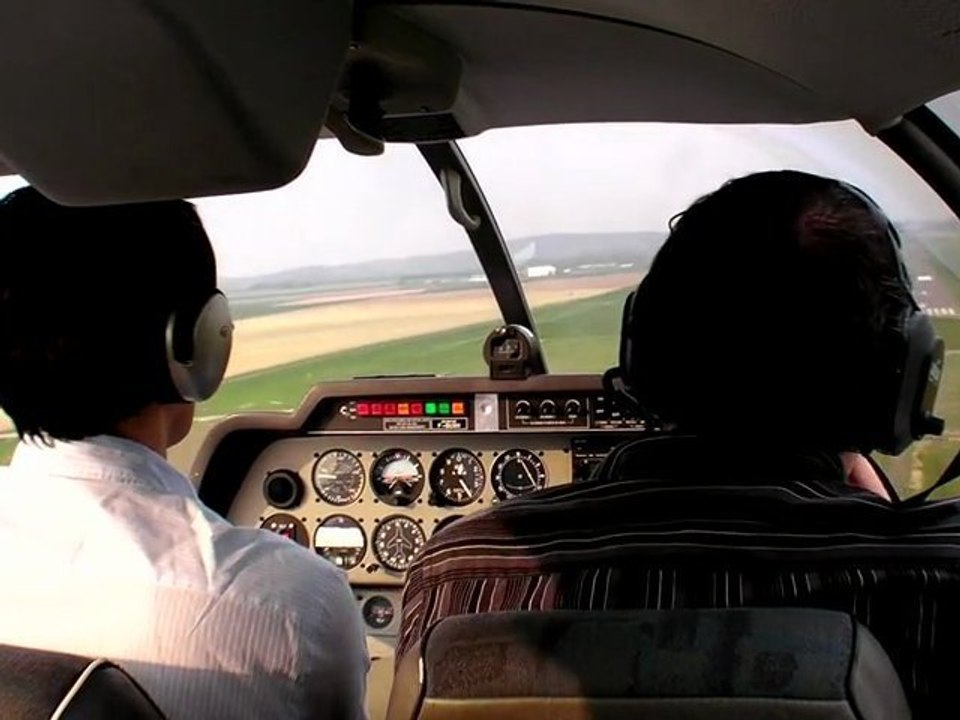 Avant que le nuage ferme les terrains