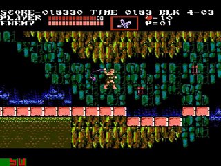 Castlevania III stage 3 - "la Batcave"
