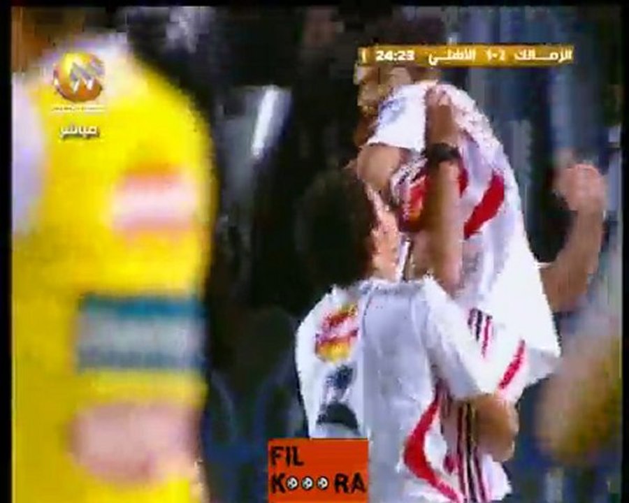 الهدف الثانى للزمالك فى الأهلى عن طريق المحمدى