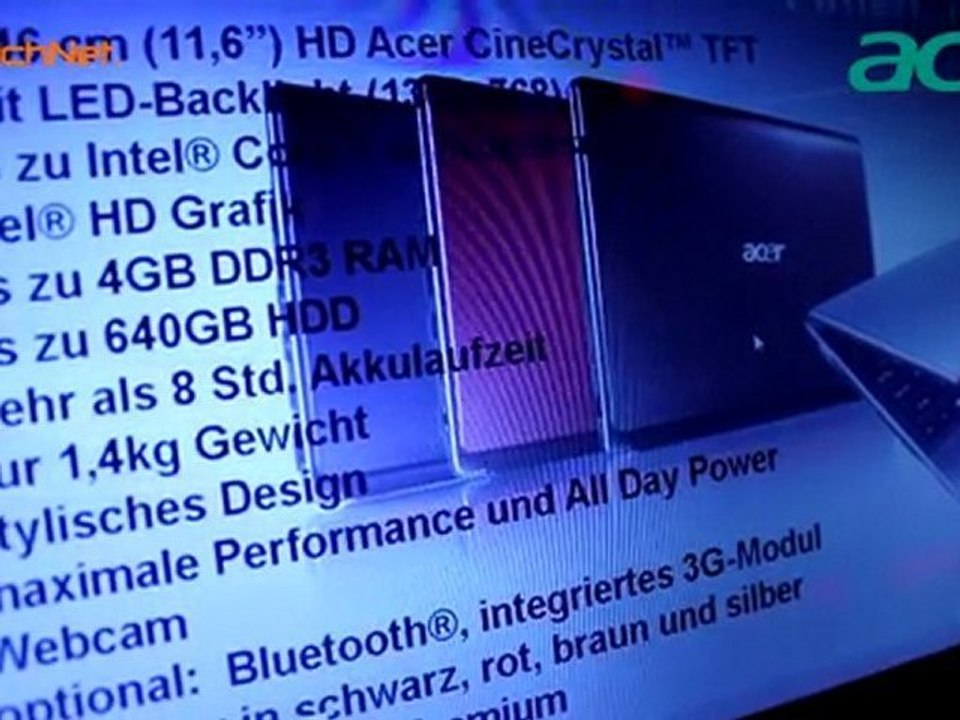 Acer Aspire TimelineX 1830T Subnotebook