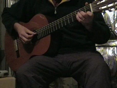 Belle et Sebastien à la guitare classique