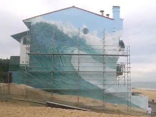 La grande vague d'Hossegor par Dominique Antony