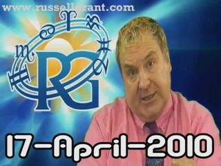 RussellGrant.com Video Horoscope Aries April Saturday 17th