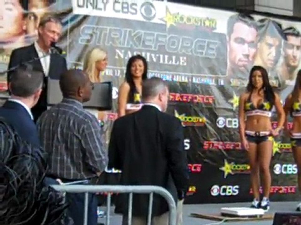 Strikeforce Nashville weigh ins (4-16-10)