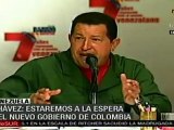 Estaremos a la espera del nuevo gobierno de Colombia: Hugo C