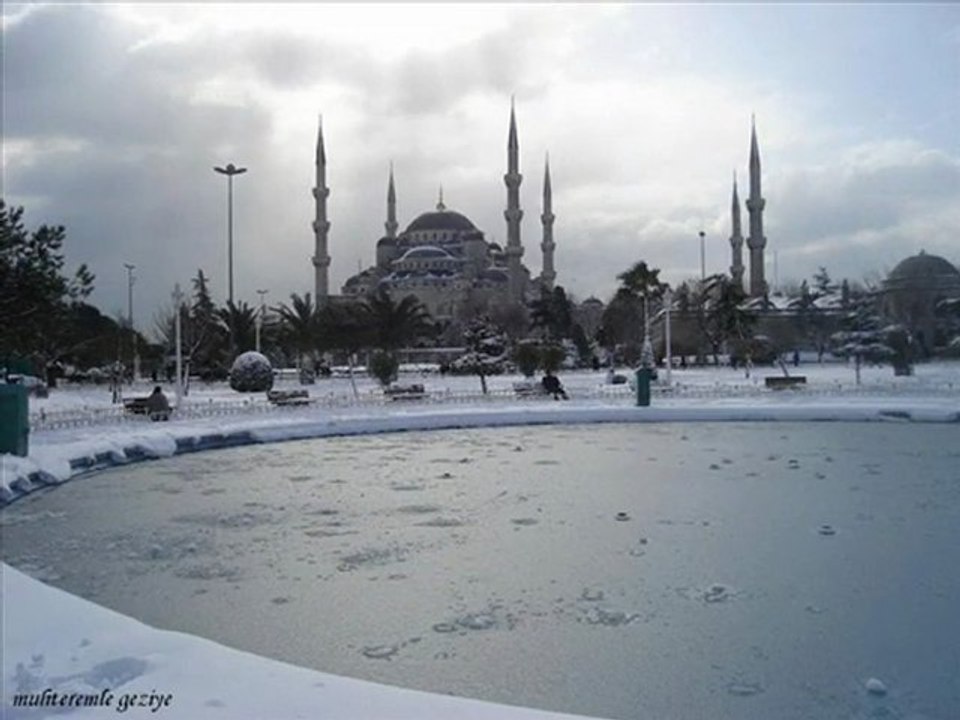 Sultanahmet ve Gülhane Parkı'nda Kar 2008