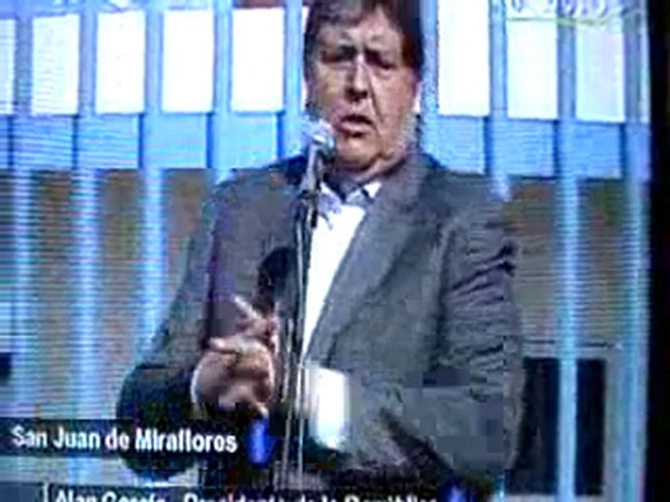islay, alan garcía,  terroristas viales