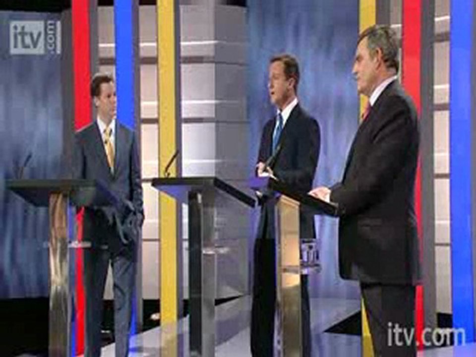 The First Election Debate on ITV1:  15th April 2010