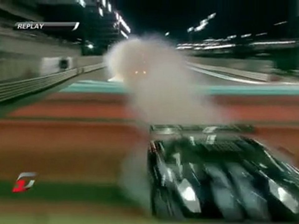 FIA GT Abu Habit  2010 Massive Crash