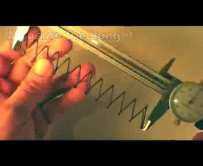 Measure A Magazine Spring With Calipers
