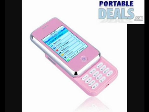 CECT K77 Dual SIM Quad Band Mobile Cell Phone Pink