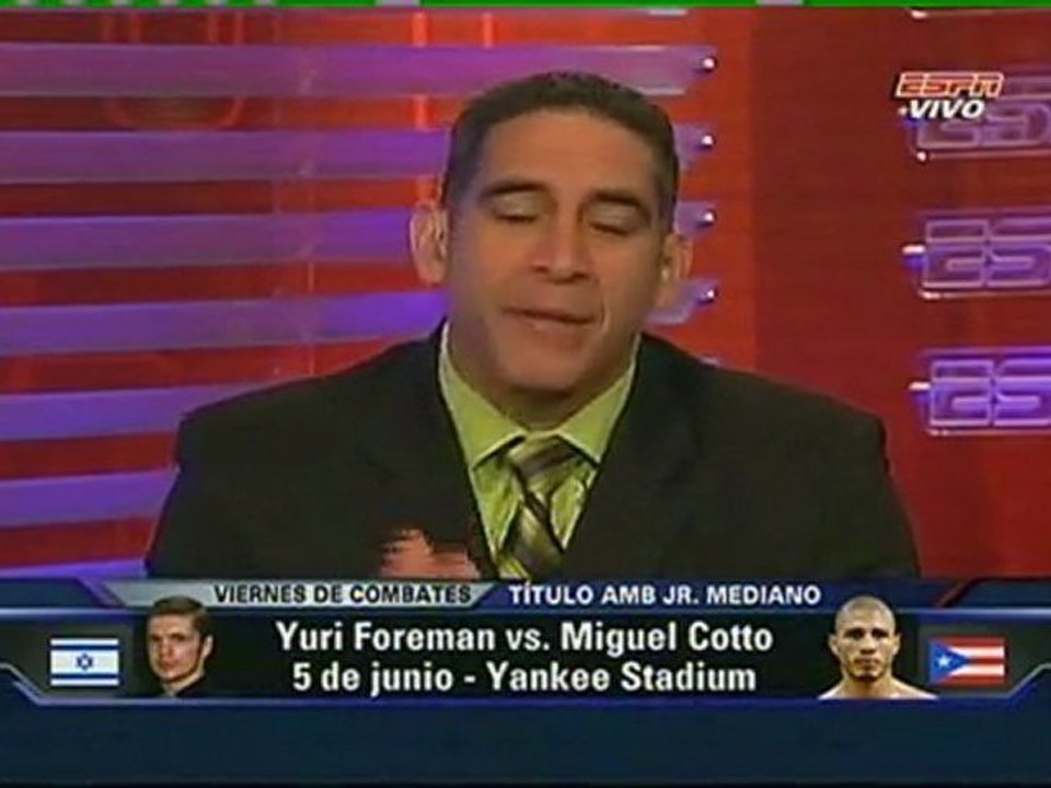 COTTO HABLA PELEA DE 1 MAYO 2010