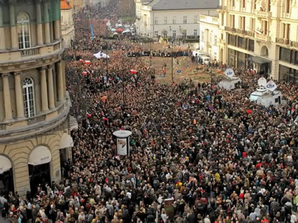 Krakowskie Przedmieście, kwiecień 2010