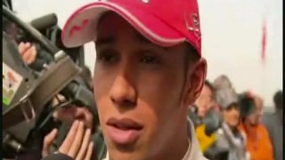F1 China GP 2010 Hamilton interview after qualifying