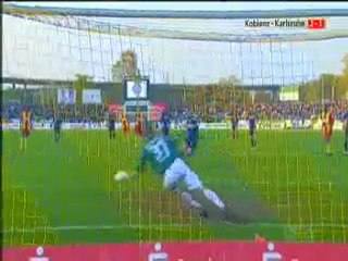 Koblenz 2-2 Karlsruhe (16-04-2010) Highlight