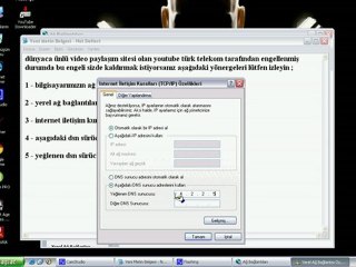 YOUTUBE ERİŞİM ENGELİNİ KALDIRMA